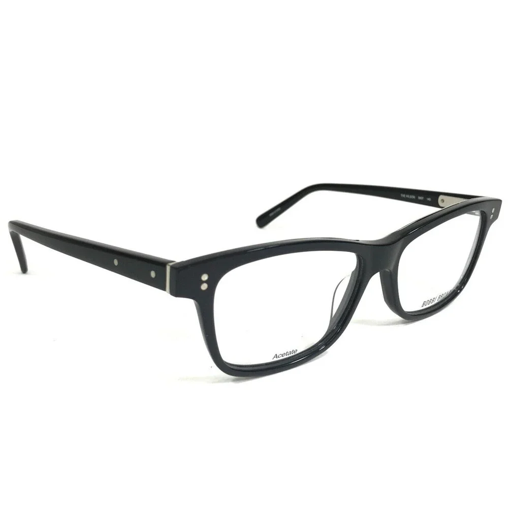 Bobbi Brown Eyeglasses Frames THE WILSON 0807 Black Rectangular 51-15-140